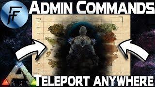 NEW TELEPORT ANYWHERE COMMAND IN ARK - ARK Survival Evolved