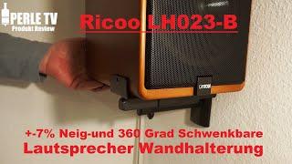 RICOO LH023-B Lautsprecher 25kg Wandhalterung Speaker Wall Mount& Audyssey Einmessung mit APP 4k