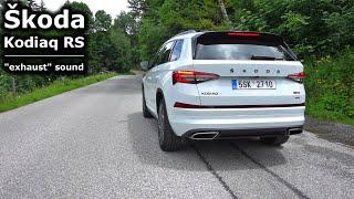 2021 Škoda Kodiaq RS 2.0 TSI  exhaust sound  #DrivingCars