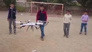 Masum Öğretmen drone la ilk uçuş