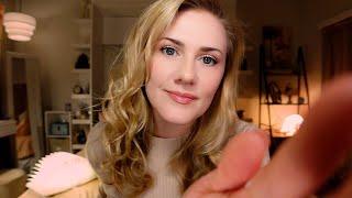 Personal Attention before you fall sleep • ASMR • Soft Spoken • Books Massage Cards