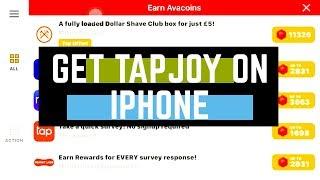 how to get back tapjoy on iphone