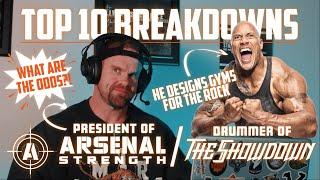 WE FORCED THE PRESIDENT OF ARSENAL STRENGTH TO GIVE US HIS TOP 10 BREAKDOWNS