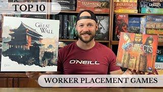 Top 10 Worker Placement Games