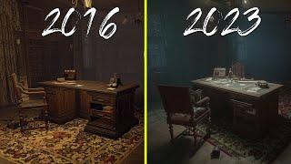 Layers of Fear - Original vs Remake  Unity  vs Unreal Engine 5 PC RTX 4080 Graphics Comparison