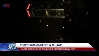 BREAKING Rocket sirens go off in Tel Aviv