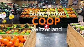 Food prices in Switzerland  Supermarket Coop Shopping