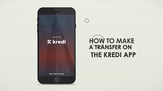 How to make a transfer on the Kredi App
