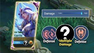 TANKY KARRIE WITH HIGH DAMAGE HOW? MUST WATCH  KARRIE BEST BUILD 2024