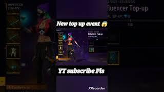free fire new top up event  #short #shorts #trending viral new video and