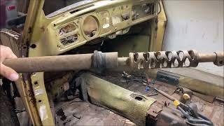 VW Beetle steering column COMPLETE removal