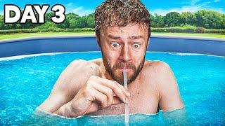 Draining an ENTIRE POOL Using Only a STRAW