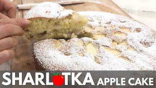 Sharlotka Apple Cake - Delicious Easy Apple Dessert