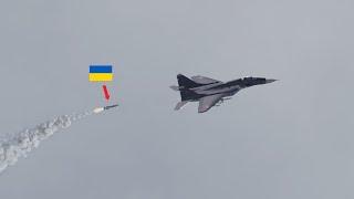 Ukrainian missile strike hits MiG-29 Russian fighter Jet pilot and co-pilot died instantly  ARMA