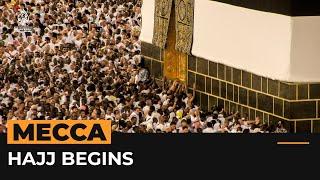 Hajj pilgrimage begins in Mecca Saudi Arabia  Al Jazeera Newsfeed