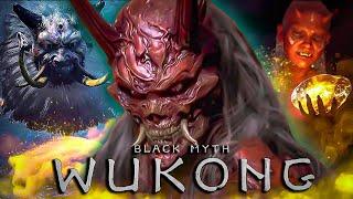 Прохождение с китайской озвучкой BLACK MYTH WUKONG ️ 6 часть  Все секреты и боссы Вуконг