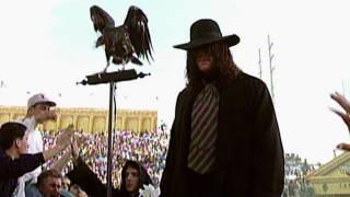 The Undertaker makes an ominous entrance at WrestleMania IX