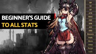 WOTV Beginners Statistics Guide  War of the Visions Final Fantasy Brave Exvius