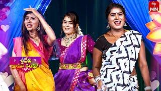 Sushma Mounika Veena Ponnappa Dance Performance  Sridevi Drama Company  14th April 2024  ETV