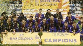 Supercopa de Cataluña El Barça se lleva la Supercopa de Catalunya en los penaltis