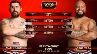 Jorge Vega VS Matt Ferguson  FULL FIGHT In BOSTON 120321 