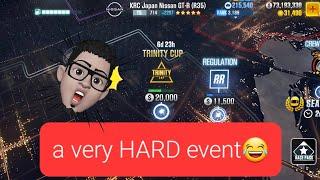 CSR2 a very HARD TRINITY CUP EVENT races 1-57. Dont waste resources
