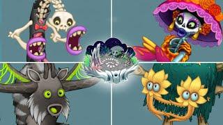 Bone Island - All Common Rare & Epic Monsters Sounds & Animations  My Singing Monsters