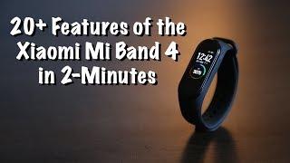 20+ Xiaomi Mi Band 4 Features in 2-Minutes Standard Global Edition