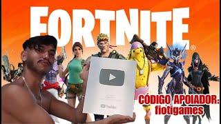 FORTNITE BATTLE ROYALE PVP CRIATIVO ETC...EP 12 FORTNITE CÓDIGO DE APOIADOR fiotigames JOGOS