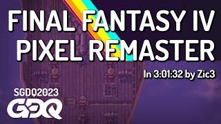 Final Fantasy IV Pixel Remaster by Zic3 in 30132 - Summer Games Done Quick 2023