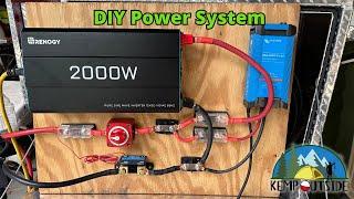 Build A Portable Power System  LiFePO4 Battery  Victron Smart Shunt  Renogy 2000W Inverter