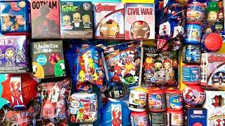 ASMR MARVEL MYSTERY BLIND BOXES  OPENING OVER 35 Blind Surprise Toys