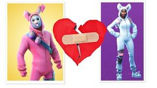 The Horrendous Relationship of the Bunny Brawler And Rabbit Raider  Fortnite short film