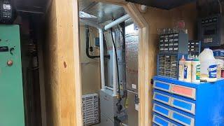 Building the Furnace Room Paying Rent ep. 2