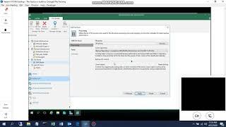 Step by step SMB share backup and restore in Veeam 10