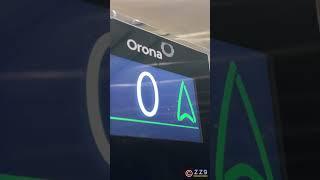 New Orona with a new font #orona #lift #elevator #display #shorts