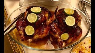 Stuffed Chicken Morghe Shekam Por Chicken Recipe  Mommy Food   طرز تهیه مرغ شکم پر مجلسی