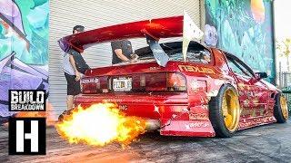 Hert Shreds His Fire Breathing Rotary Powered Mazda RX7 - The Twerkstallion