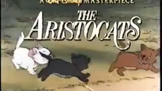 The AristoCats 1970 Trailer VHS Capture