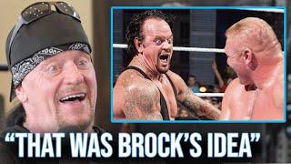 Undertaker On Laughing At Brock Lesnar