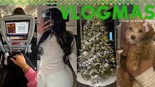 VLOGMAS NEW HAIR BLONDE BALAYAGE HIGHLIGHTS + PACKING FOR TOKYO + NAILS & FITTINGS  KIRAH O