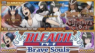 ТЕСТ НОВЫХ ПЕРСОНАЖЕЙ Hueco Mundo Summons - Chimaera Chord  Bleach Brave Souls #118