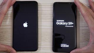 iPhone XS Max vs Samsung S9 Plus - Speed Test Which is Faster?