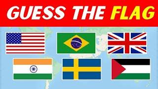 Guess the Country by The Flag Challenge  Only True Geography Buffs Will Ace This XYZ Fun Quiz