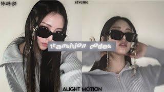 #6 transition CODES on alight motion  stvcme LINK + CODE