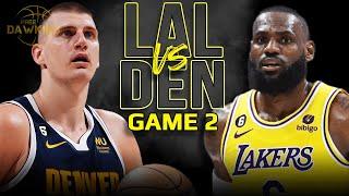 Los Angeles Lakers vs Denver Nuggets Game 2 Full Highlights  2023 WCF  FreeDawkins