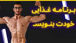 نحوه تنظیم برنامه غذایی علمی اصول کاربردی