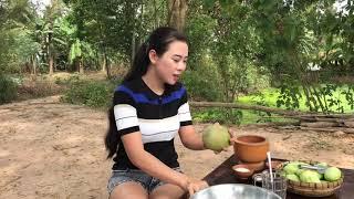 Angel Yumi Cooking Vietnamese mango salad YuMi Daily Life