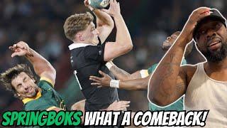 INSANE GAME HIGHLIGHTS  SOUTH AFRICA v NEW ZEALAND  The Rugby Championship 2024REACTION