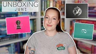 UNBOXING JUNI 2024 - Locked Library Fairyloot & afterlight  reading with Maren